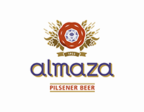 Almaza Beer Rebrand