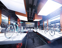 KTM BICYCLES conceptual SHOWROOM