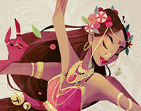 Character Design: Aranyani (Hindu Goddess)
