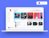 Music Player Web App - (Freebie)