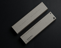 Packaging design of T³ scale ruler & T ruler