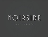Noirside – Art Deco Typeface
