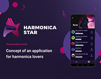 Mobile App for harmonica players