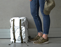 COMPRESS - tyvek backpack with volume control