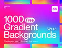 [FREE] 1000 Gradient Backgrounds