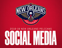 2018-19 New Orleans Pelicans Social Media