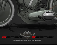 Harley Davidson Racer Special by Vasilatos Ianis