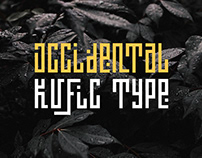 Occidental Kufic Type // Typography Design