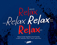 Relax - Font Family