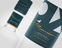 Beverage - Glass - Frosted Bottle - Matte Label