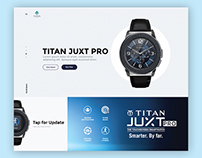 Redesign of TITAN Watches Product Landing page