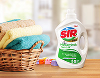 SIR Liquid Laundry Detergent Packaging & Re-Branding