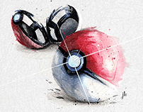 Watercolour Pokemon