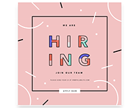 Job Hiring post
