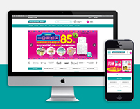 Website and Mobile Web for Watsons Online Store