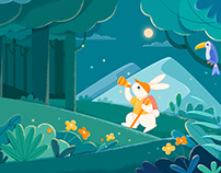 Illustrations for Return Rabbit