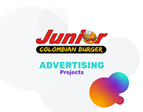 Junior Colombian Burger - Advertising Projects