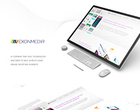 Website design for ExonMedia website