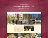Therefore Invites Website