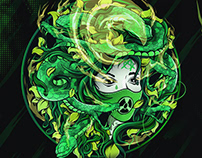 Medusa - Radiation Artwork