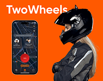 A mobile app for motorbikers