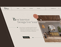 Interior Design Studio - Landing Page