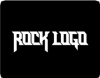 Rock logo font