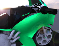 Automotive Design - Lamborghini Motorbike concept