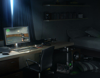 gamer's room