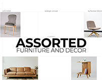 ASSORTED furniture | E-commerce redesign cencept