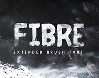 Fibre Extended Brush Font
