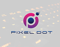 Pixel Dot Logo Branding