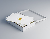 10 Free white business card mockups