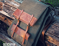 BEACHPAK - sandfree backpack and beachmat