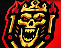 Kings of Death Skull eSports Logo
