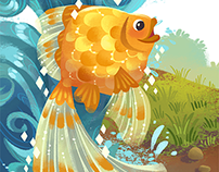 Leungli - the magic golden Goldfish