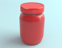 3D Jam Jar