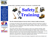 San Diego Safety Training Website