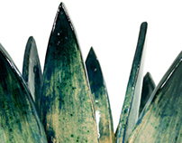 Ceramic Pineapple