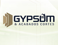 GYPSUM & ACABADOS CORTES - Identity Design