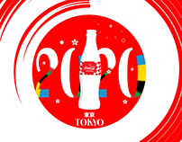 Coca-Cola Artwork Tokyo 2020 #CokexAdobexYou
