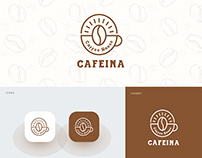 Cafeina Coffee House - Logo Design