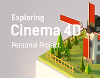 Exploring Cinema 4D - Personal Project