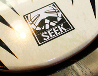 Varsity of Community x SeekProject Skateboard deck