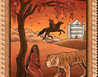 Self promo Folktales from around the world, book covers