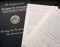 The Inauguration of Robert D. Coombe
