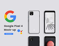 Google Pixel 4 Mock-up Design