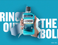 LISTERINE Campaign Kills germs that cause bad breath