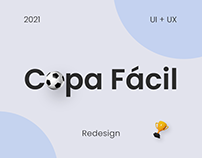 Copa Fácil (UI/UX Design)