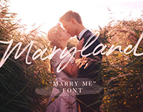 Maryland Wedding Font